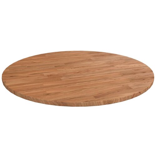 vidaXL Okrugla stolna ploča smeđa Ø 80 x 1,5 cm tretirana hrastovina Cijene