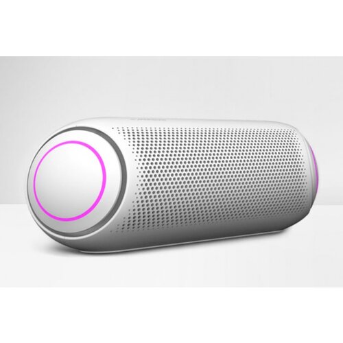 Lg Portable Bluetooth Speaker, Meridian Audio Technology, Dual Passive Radiator Woofer, Speaker Phone, Bluetooth, 24hours Built-in Battery, Du Slike