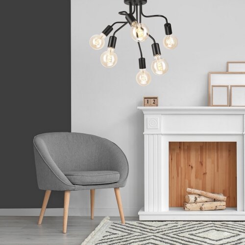  Luster na &amp;scaron;ipci HILDA 6xE27/60W/230V Slike