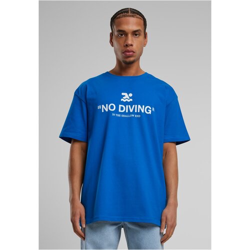 Mister Tee Men's T-shirt No Diving cobalt blue Cene