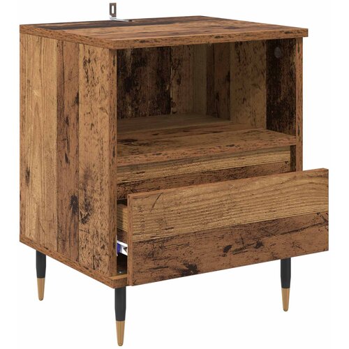  Noćni ormar Staro drvo 40 x 35 x 50 cm Konstruirano drvo Slike