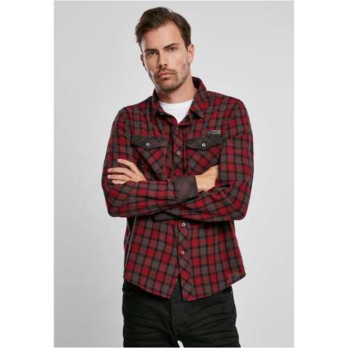 Brandit duncan plaid shirt red/brown Slike