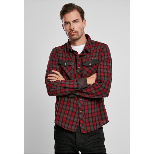 Brandit Duncan plaid shirt red/brown Slike