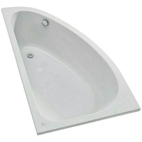 CAMARGUE Kutna kada (D x Š: 160 x 95 cm, Lijeva strana, Sanitarni akril, Bijele boje)