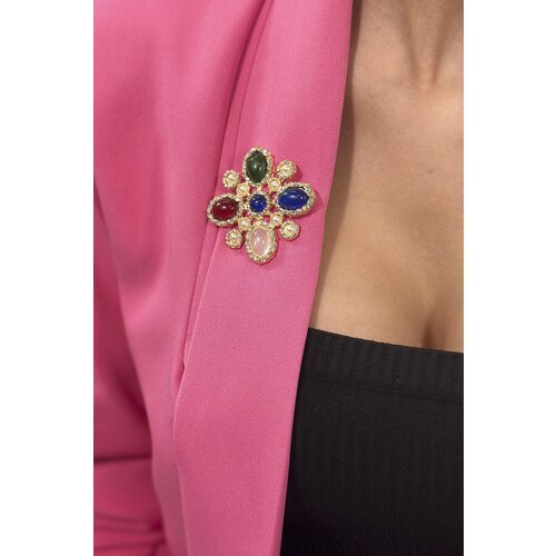 Kesi Floral brooch 2 multicolored Cijene