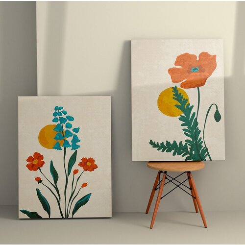 Wallity zidna dekoracija 2KNV4288, 70 x 100cm, 2 komada Cene