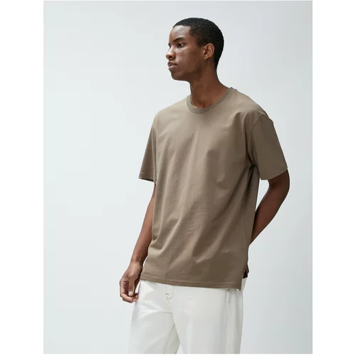 Koton Basic Oversize T-Shirt Crew Neck Short Sleeve Cotton