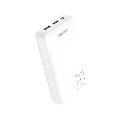Denmen DP10 Eksterna baterija 20000mAh Power Bank bela Slike