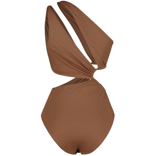 Trendyol swimsuit - brown - plain Slike