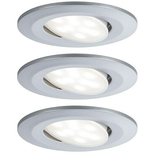 PAULMANN Ugradbena LED svjetiljka Calla (18 W, Krom, IP65, 3 Kom.) Slike