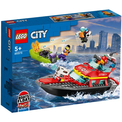 Lego City Fire Rescue Boat