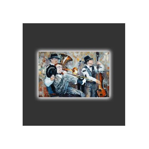 Wallity Slika na platnu sa LED osvetljenjem 45x70cm Cene