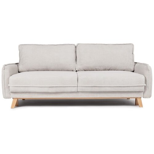 Bonami Selection Bež sklopiva sofa od samta 218 cm Tori – Cijene