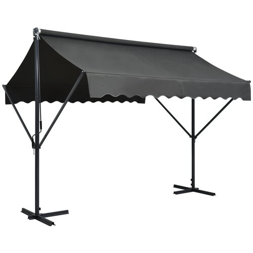 The Living Store Prostostoječa tenda 300x300 cm antracitna - Tenda, (21750704) Slike