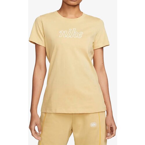 Nike Majice s kratkimi rokavi DR8977252 Bež Slike