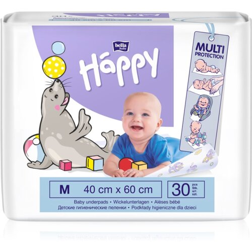 Bella Baby Happy Size M previjalne podloge za enkratno uporabo 40x60 cm 30 kos Cene