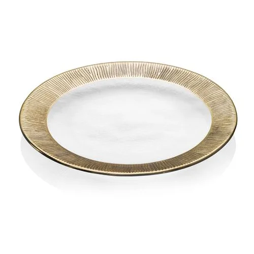  OVAL DINNER IN JEDDAH 34CM 8496.1 GOLD