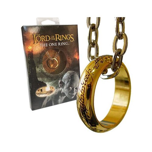 The Noble Collection Lord of the Rings - LOTR Prsten na lancu - The One Ring Replica Cene