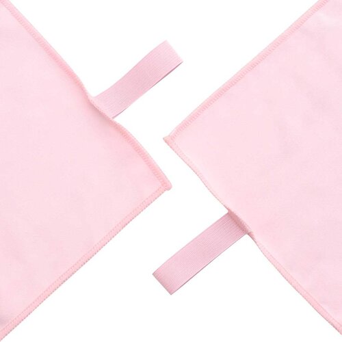  Set sportskih ručnika 2 pcs Ružičasta tkanina Slike