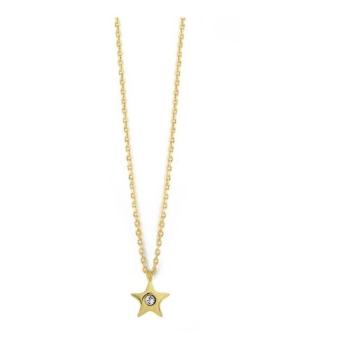 Victoria Cruz celeste crystal gold ogrlica sa swarovski kristalom ( a3653-07dg ) Slike
