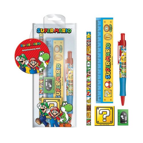 Pyramid International Super Mario (Colour Block) Stationery Set ( 049848 ) Cene
