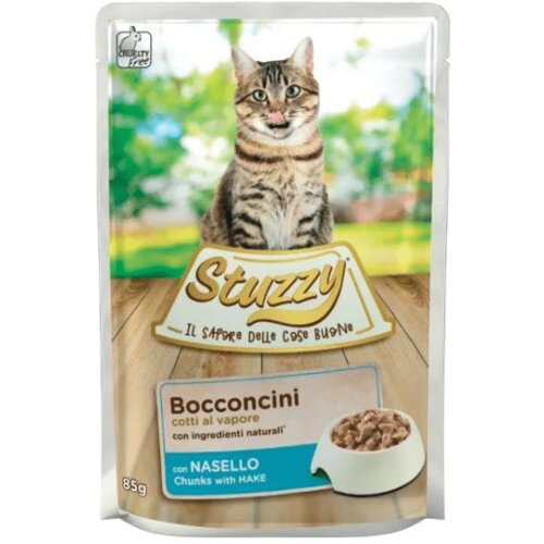Stuzzy prelivi za mačke - komadići bakalara - 85g Cene