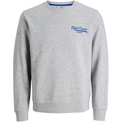 JJ Rebel Majica &amp;#039;JREBKIM&amp;#039; mornarska / pegasto siva Slike