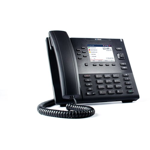  Mitel 80C00002AAA-A IP phone Black 9 lines LCD Slike