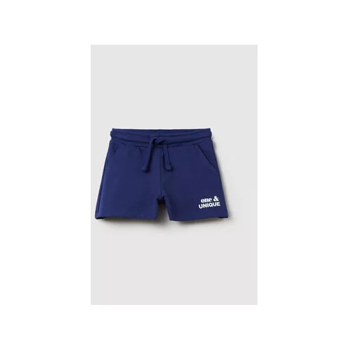 OVS Športne kratke hlače 1494865 Mornarsko modra Regular Fit