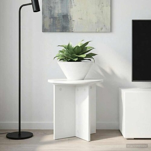  Stalak za biljke 2 pcs Bijela visokog sjaja 40 x 40 x 40 cm Cijene