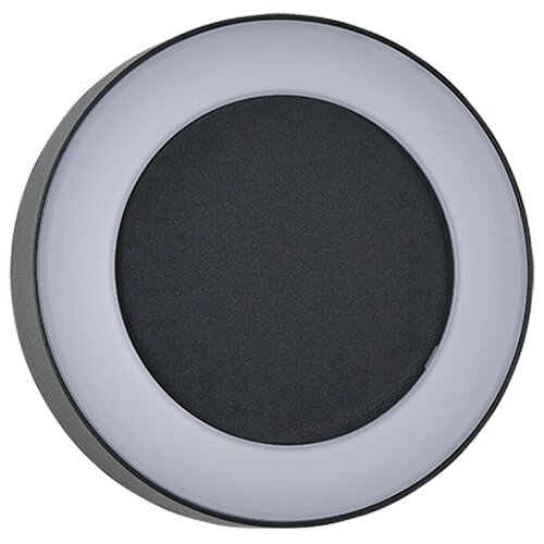 Greentech Vanjska zidna LED svjetiljka Virginia (12 W, Crna, IP54, &amp;Oslash; x V: 200 x 45 mm) Slike