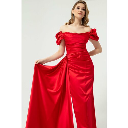Lafaba Evening & Prom Dress - Red - Basic Cene