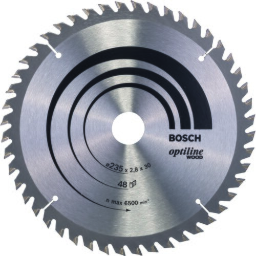 Bosch list kružne testere optiline wood 2608640727, 235 x 30/25 x 2,8 mm, 48 Cene