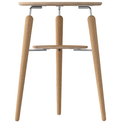 UMAGE Okrugao stolić za kavu od punog hrasta u prirodnoj boji ø 46 cm My Spot – Cijene