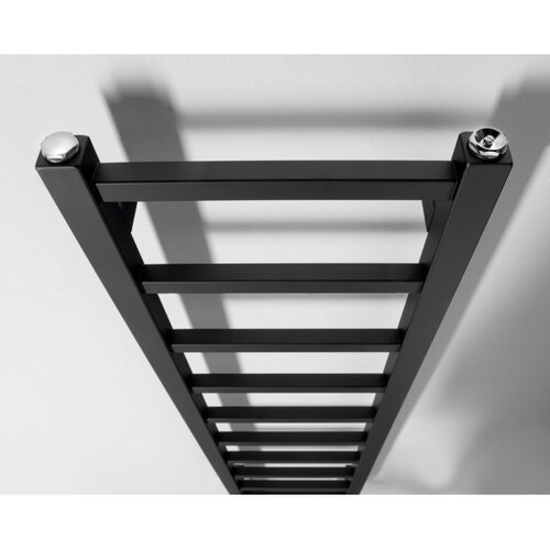 Sapho kupatilski radijator metro light 211W 30x114 cm mat crne boje Slike