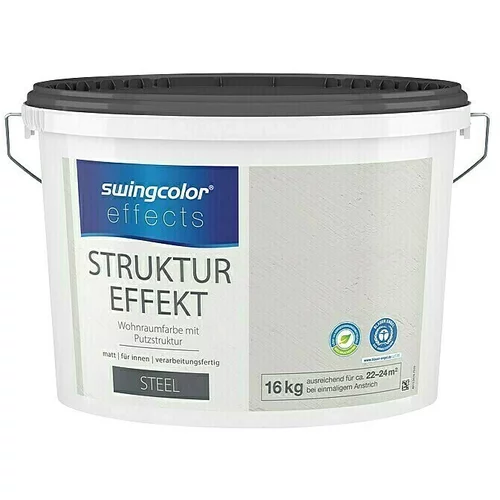 SWINGCOLOR Strukturna barva Steel (16 kg, mat)