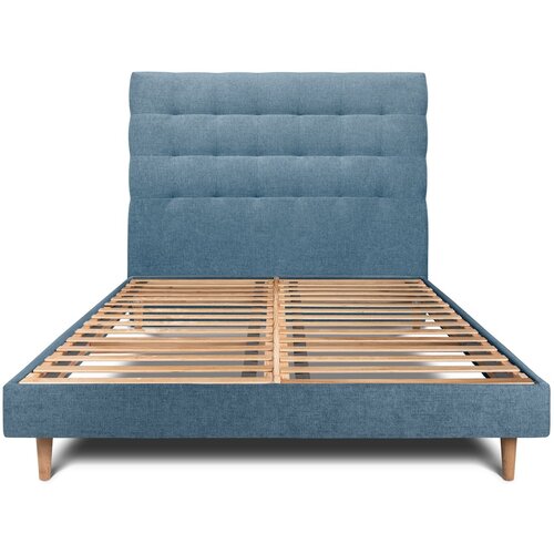 Sommeil de plomb 140x190 cm postelja z oblazinjenim vzglavjem - Trpežno blago, (21612853) Cene