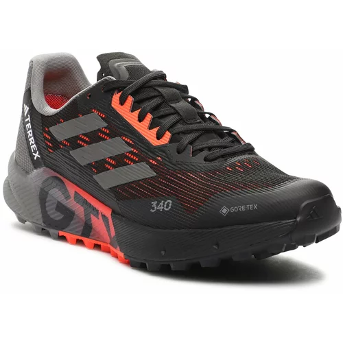 Adidas Tenisice za trčanje 'Agravic Flow 2.0' tamo siva / narančasta / crna / bijela