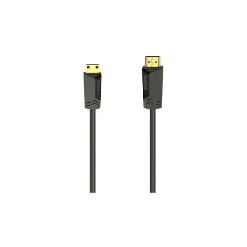 Hama 00205015 HDMI kabel 1,5 m HDMI vrste A (standardni) HDMI Type C (Mini) Črna