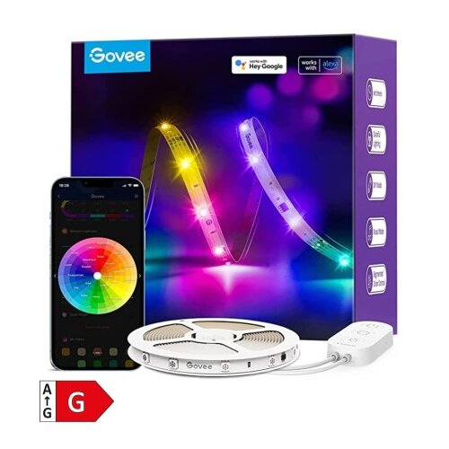 GOVEE RGBIC LED Strip Light Basic 5m Cene