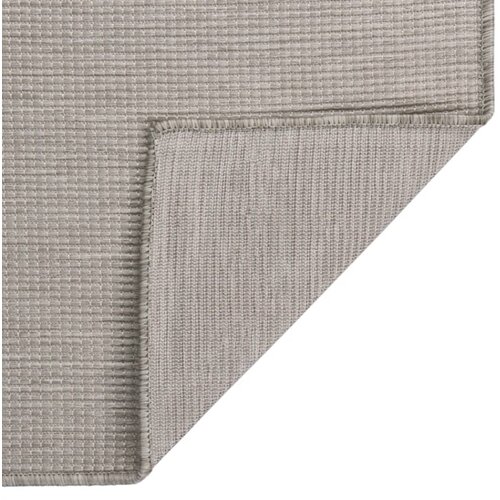 Maison Chic Zunanja Preproga, Rug ploščato tkanje 120x170 cm taupe, (22122437) Cene