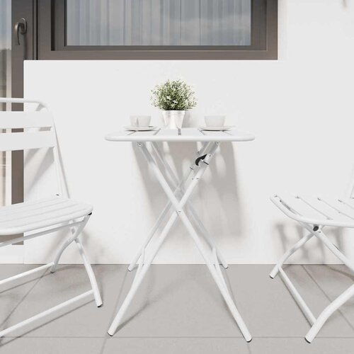 Bistro Stol 55 x 55 x 72,5 cm Čelik s prahom Slike