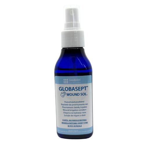 Goodpoint Chemicals Globasept Wound Sol. Rastvor za ispiranje rana 100ml, sprej Cene