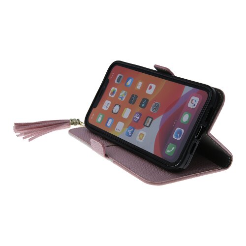 Onasi beauty preklopna torbica za samsung galaxy S23 5G roza Slike