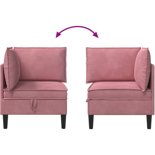 SOFA s pohranom Ružičasta Bar&amp;scaron;un Slike