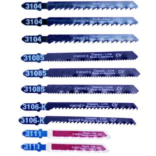 Conmetall Set ubodnih testera za drvo 10kom Slike