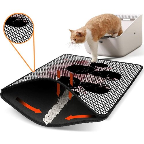 WALLXPERT Nrszn0004 Multicolor Cat Litter Mat Cene