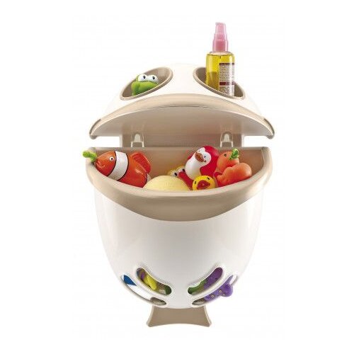 THERMOBABY spremnik za igračke Bubble Fish white soft sandy brown Slike