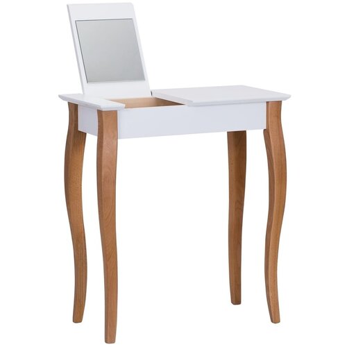 Ragaba bijeli toaletni stolić sa zrcalom Dressing Table, duljine 65 cm Slike