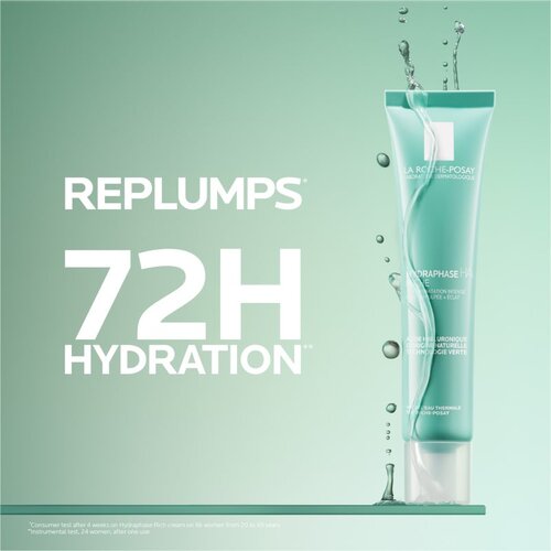 LAROCHE-POSAY Hydraphase HA Hyaluronic Acid Rich Moisturiser visoko vlažilna krema s hialuronsko kislino 40 ml Slike